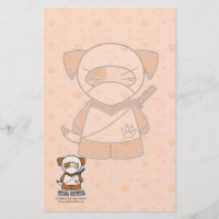 Ninja vovve! Brevpapper