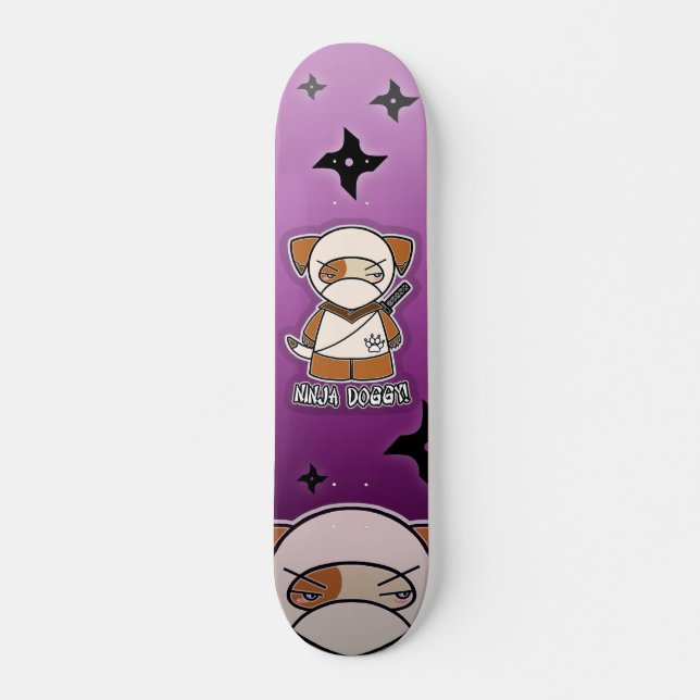 Ninja vovve! Skateboard (Framsida)