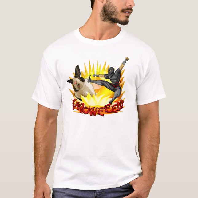 Ninja Vs. kanin T-shirt (Framsida)