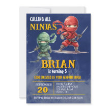 Ninja Warrior Födelsedagsfest