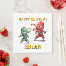 Ninja Warrior Födelsedagsfest