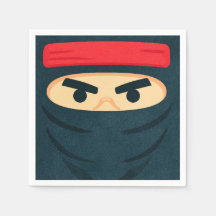 Ninja Warrior Födelsedagsfest Servetter