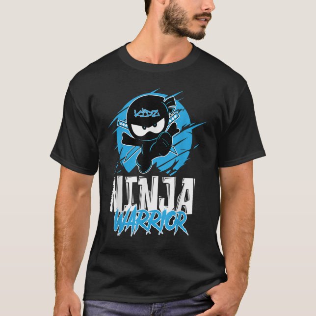 Ninja Warrior for Kidz T Shirt (Framsida)