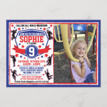 Ninja Warrior Girls Birthday Photo