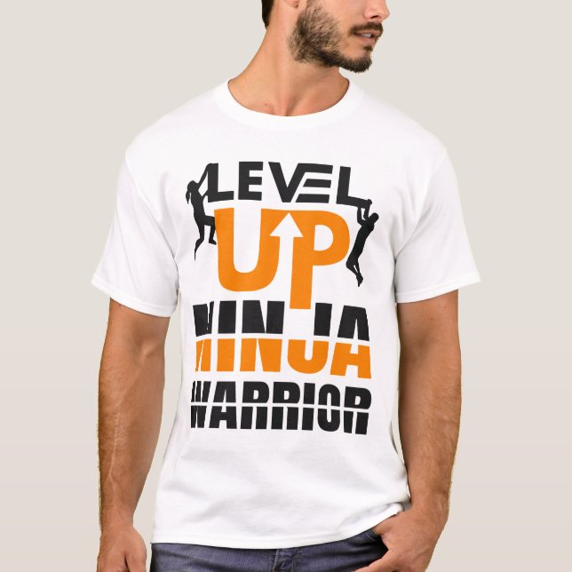 Ninja Warrior Hero's Journey T Shirt (Framsida)