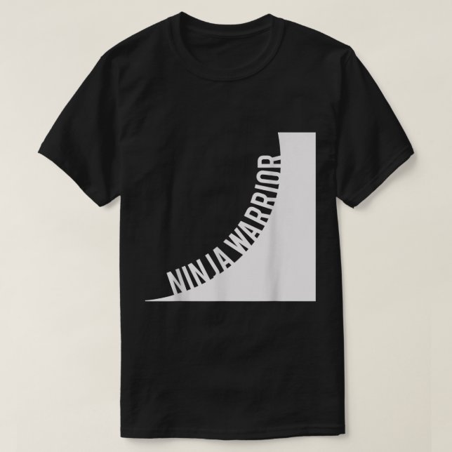 Ninja Warrior Kids T Shirt (Design framsida)