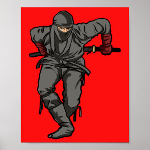 Ninja Warrior Poster