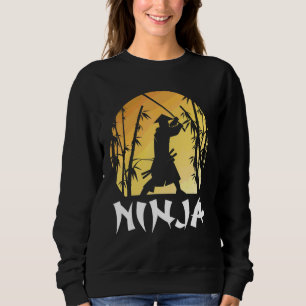 Ninja Warrior Samurai Japanskt Katana Svärd Asien T Shirt