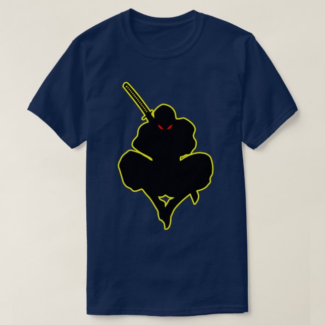 Ninja Warrior Shadow T Shirt (Design framsida)