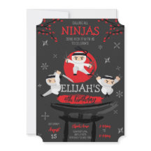 Ninja Warriors på Rooftop Birthday