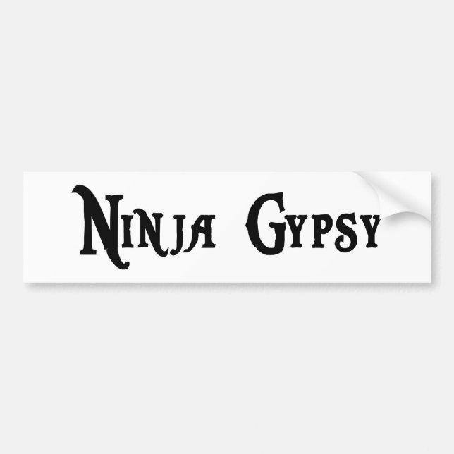 Ninja zigenarebildekal bildekal (Framsidan)