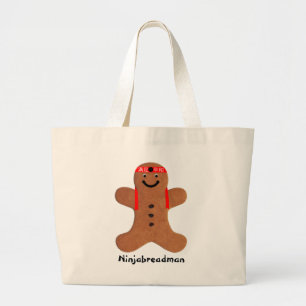 Ninjabredman biscuit (cookie) jumbo tygkasse