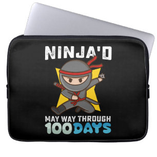 Ninjade May-sätt genom 100 dagars skola Laptop Fodral