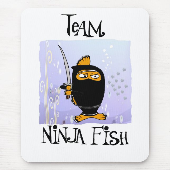 ninjafiskmousepad musmatta (Framsidan)