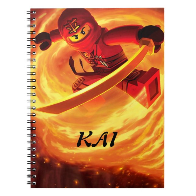 Ninjago Kai Anteckningsbok (Framsidan)