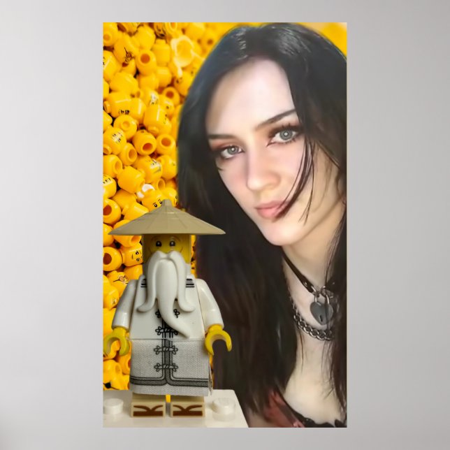 Ninjagoguddess & Wu Poster (Framsidan)
