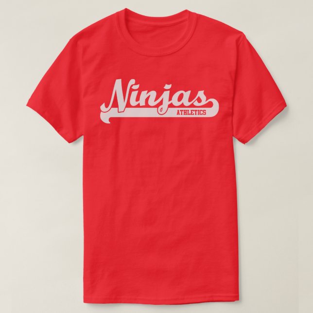Ninjas Athletics T Shirt (Design framsida)