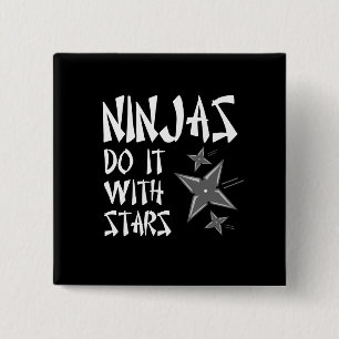 Ninjas gör det med stjärnor knapp