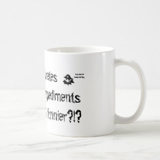 ninjas, pirater och talhindrar kaffemugg