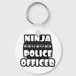 Ninjas polischef nyckelring