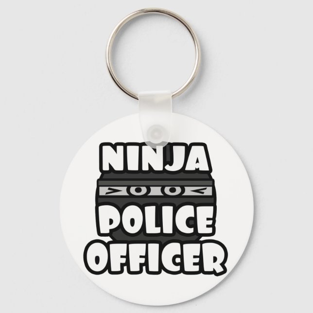 Ninjas polisman nyckelring (Framsida)