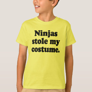 Ninjas stal min dräkt t-shirt