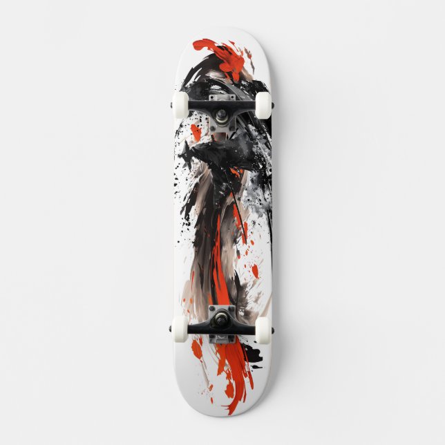 Ninjas styrka och styrka mini skateboard bräda 18,5 cm (Framsida)