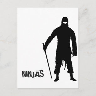 Ninjas Vykort
