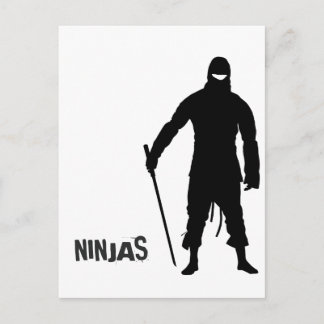 Ninjas Vykort