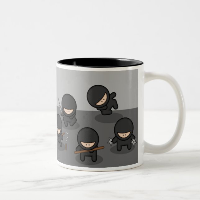 ninjasmugg Två-Tonad mugg (Höger)