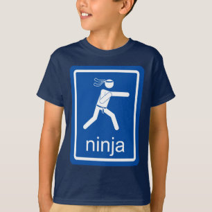 ninjauniversaltecken t shirt
