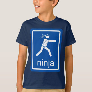 ninjauniversaltecken t shirt