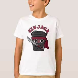 Ninjava Funny Ninja Java Coffee Pun T Shirt
