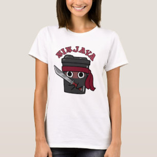 Ninjava Funny Ninja Java Coffee Pun T Shirt