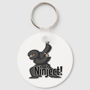 Ninject Shuriken Keychain Nyckelring