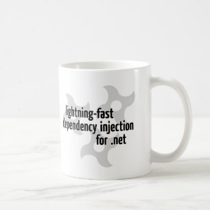Ninject tre stjärnamugg kaffemugg