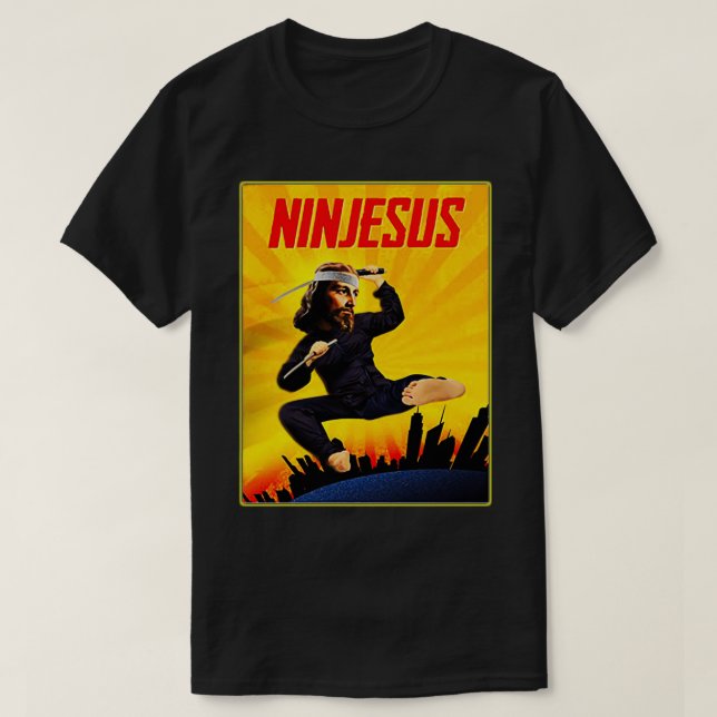 NINJESUS Classic TShirt T Shirt (Design framsida)