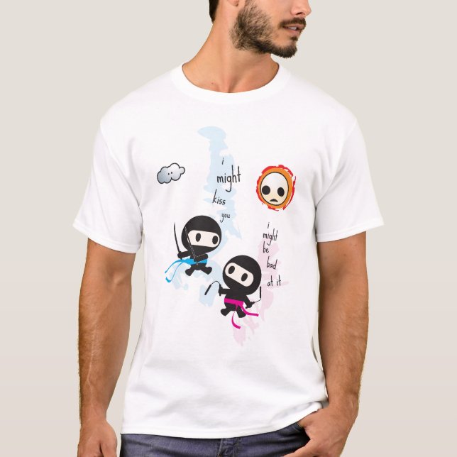 ninjoo: jag kan kyssen dig… tee shirt (Framsida)
