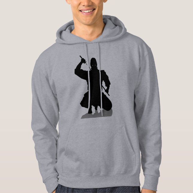 NINJUTSU SWEATSHIRT MED LUVA (Framsida)