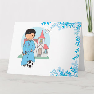 Niño Primera Comunión Fútbol Kort