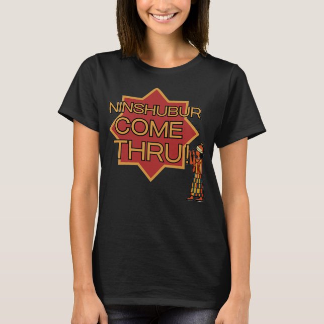 Ninshubur kommer igenom t shirt (Framsida)