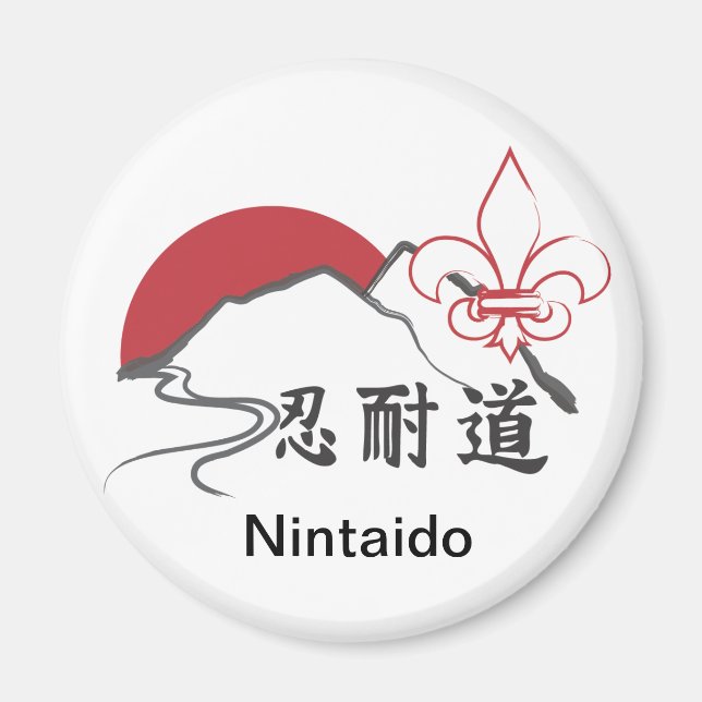 nintaido round magnet (Framsidan)