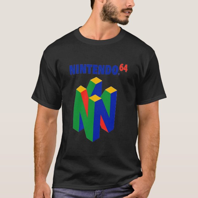 Nintendo 64 Merchandise T Shirt (Framsida)