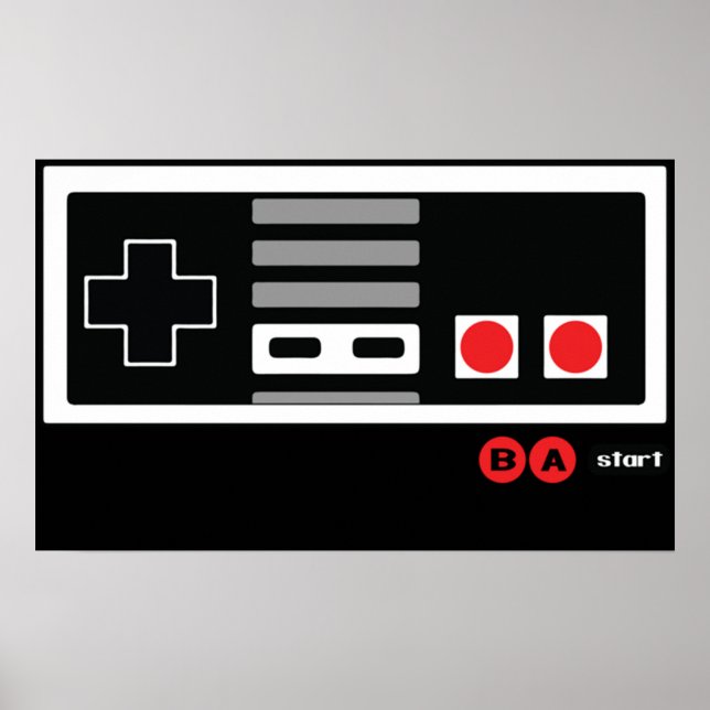 Nintendo Konami - Levande vid NES-koden Poster (Framsidan)