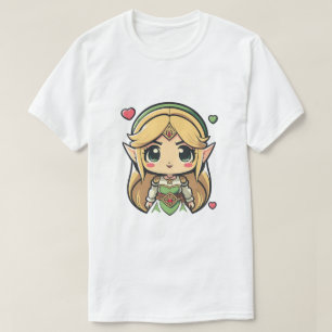 Nintendo Legend of Zelda Prinsessan Zelda Chibi T Shirt