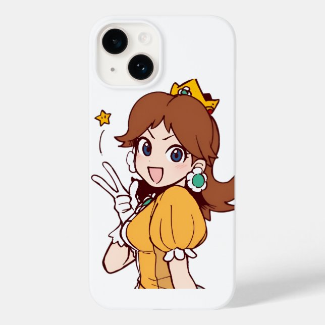 Nintendo Princess iphone case - Snyggt & Protecti (Baksida)
