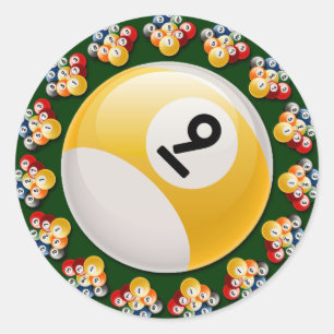 NIO BOLL-RACKER OCH 9 BOLL RUNT KLISTERMÄRKE