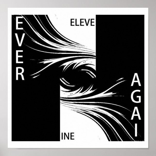 NIO ELVA IGEN POSTER (Framsidan)