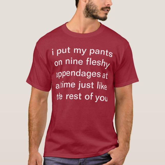 nio fleshy bihang tee shirt (Framsida)
