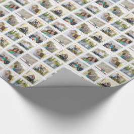 Nio kvadrerar ramar Instagram för Presentpapper
